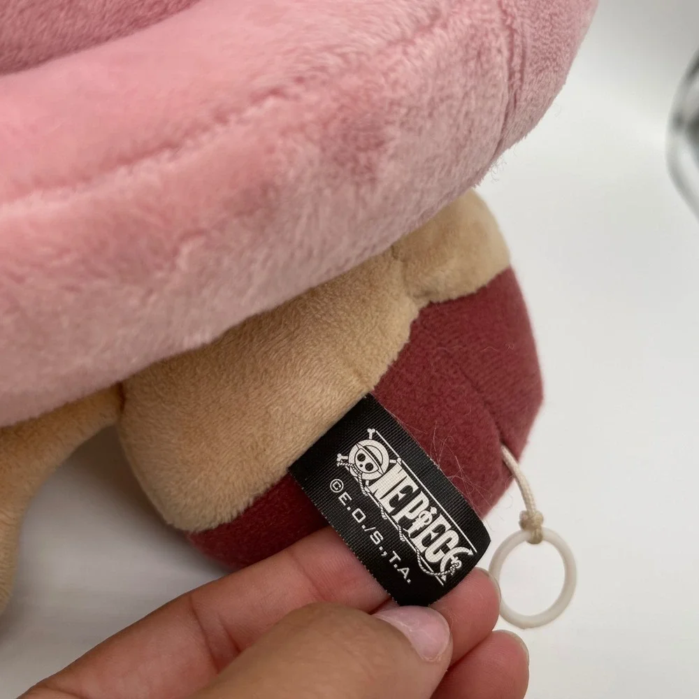 One Piece Tony Tony Chopper Plush Pink Hat Anime Stuffed Toy Character 8 Inch